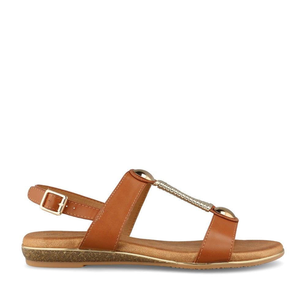 Ladies Renoir Jlh276 Sandal In Tan