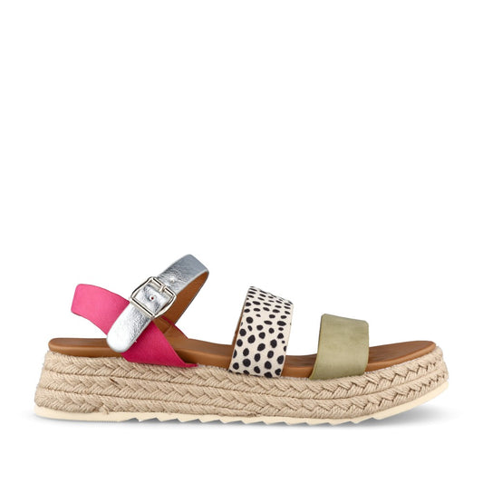Ladies Summer Jlh493 Sandal In Multi-colour