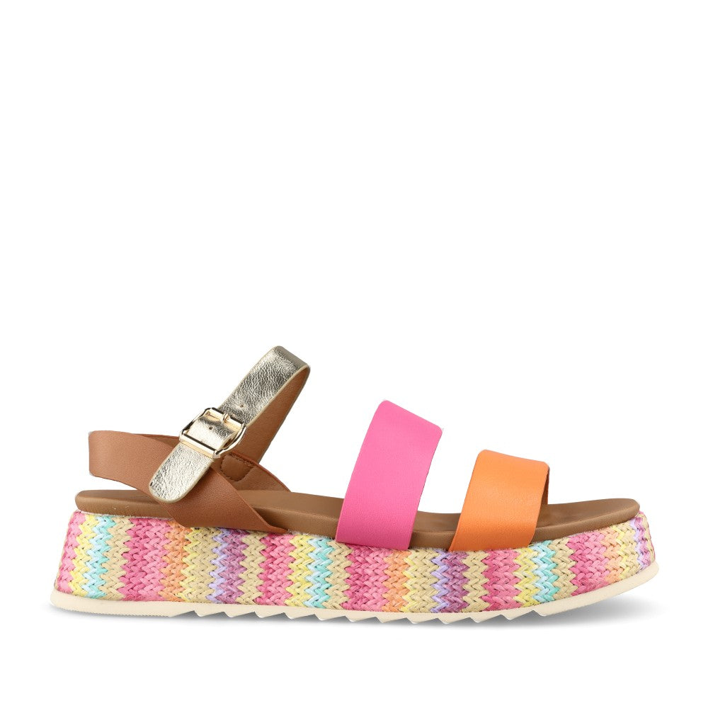 Ladies Berkley Jlh592 Sandal In Orange