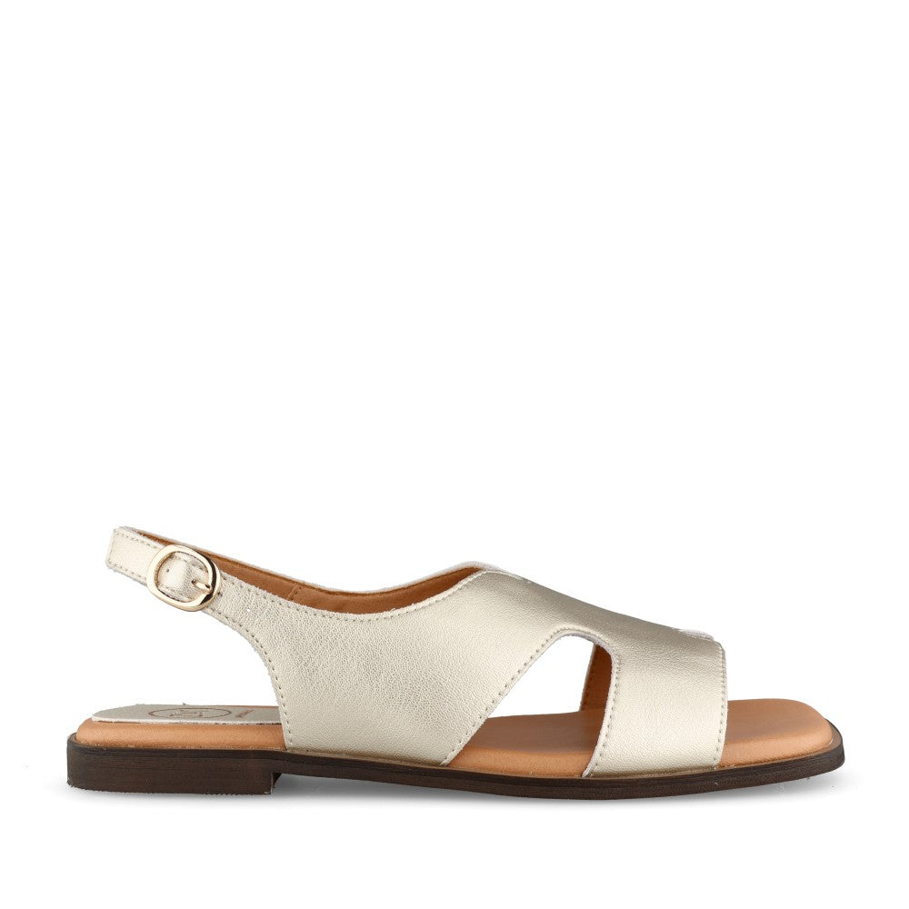 Ladies Husay Sandal In Gold