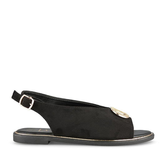 Ladies Blank Space Sandal In Black