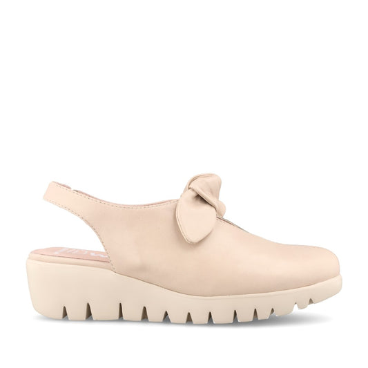 Ladies C-33315 Sling Back Shoe In Beige