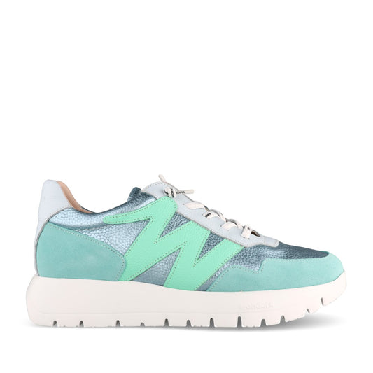 Ladies A-24101 Slip-on Trainer In Mint