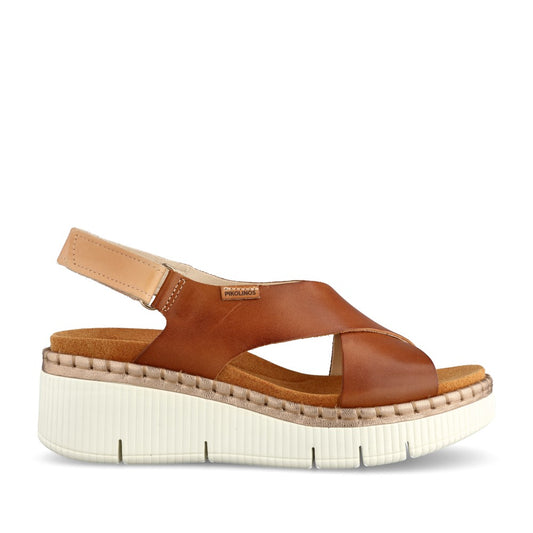 Ladies Gomera W0k-0606c1 Sandal In Brandy
