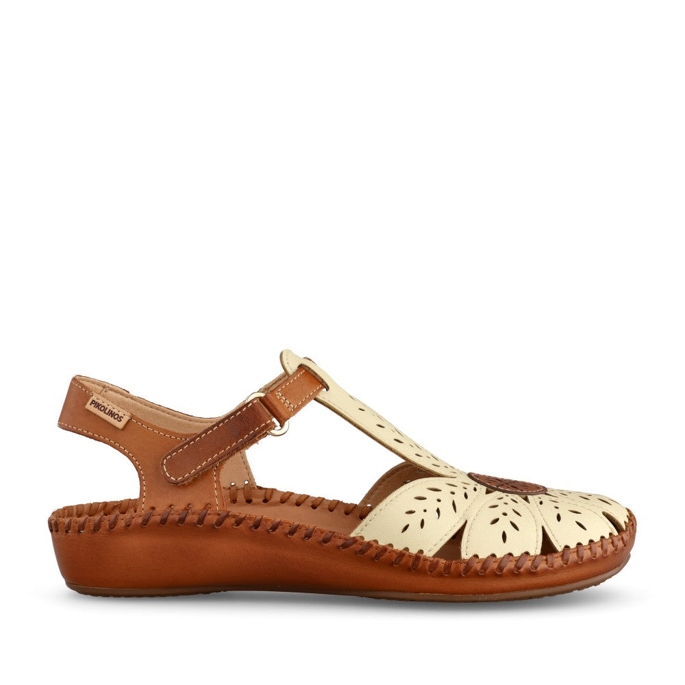 Ladies P.vallarta 655-0841c1 Shoe In Cream