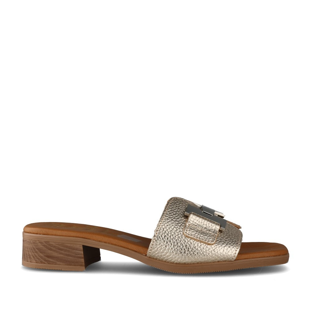 Ladies 5890 Mule In Champagne