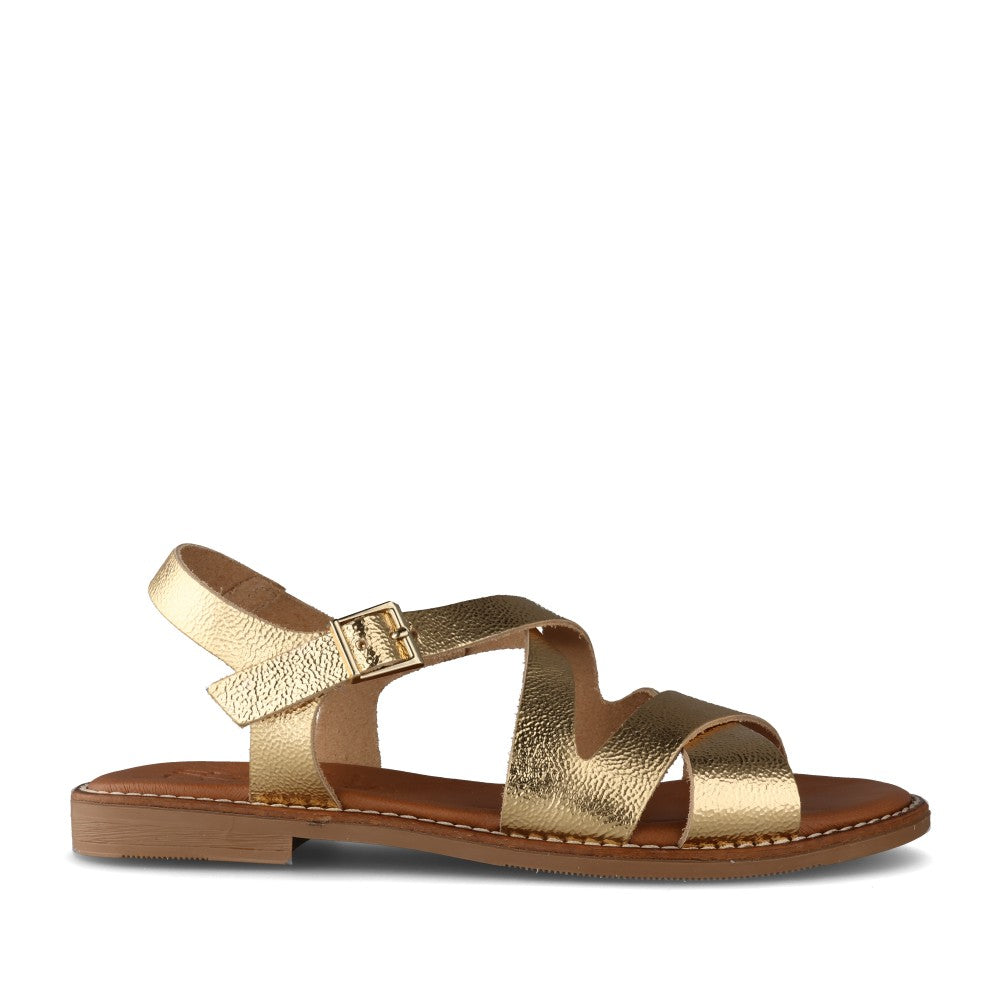 Ladies 5832 Sandal In Gold