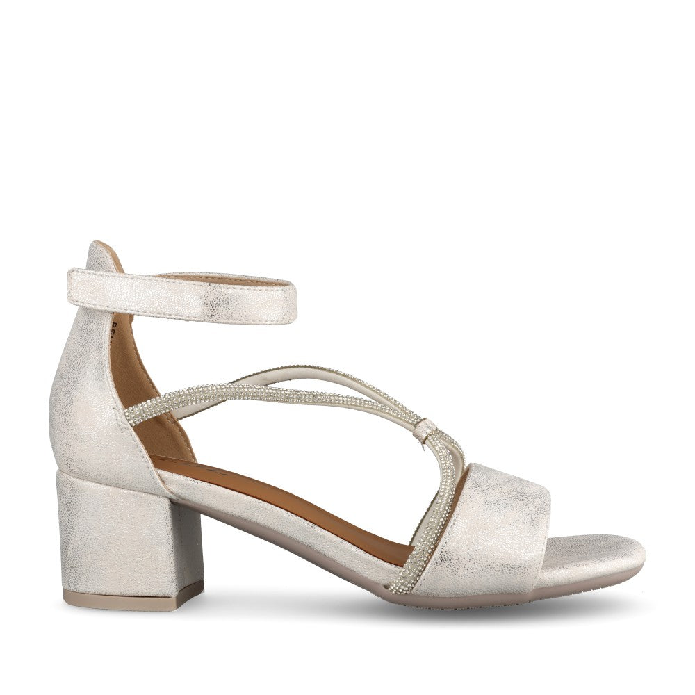 Bem71101 Low Block Heel Sandal