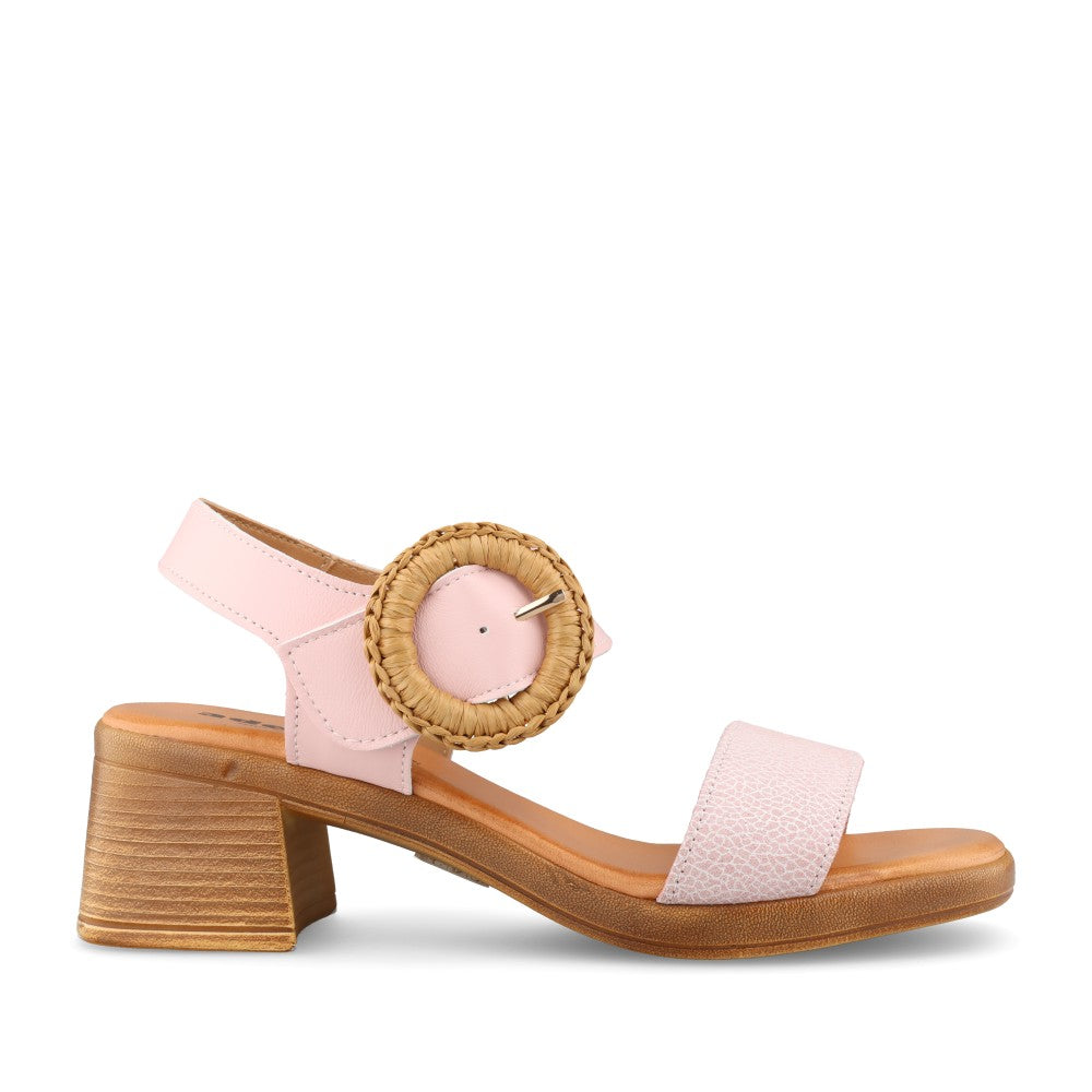 A8414 Haliana Low Block Heel Sandal