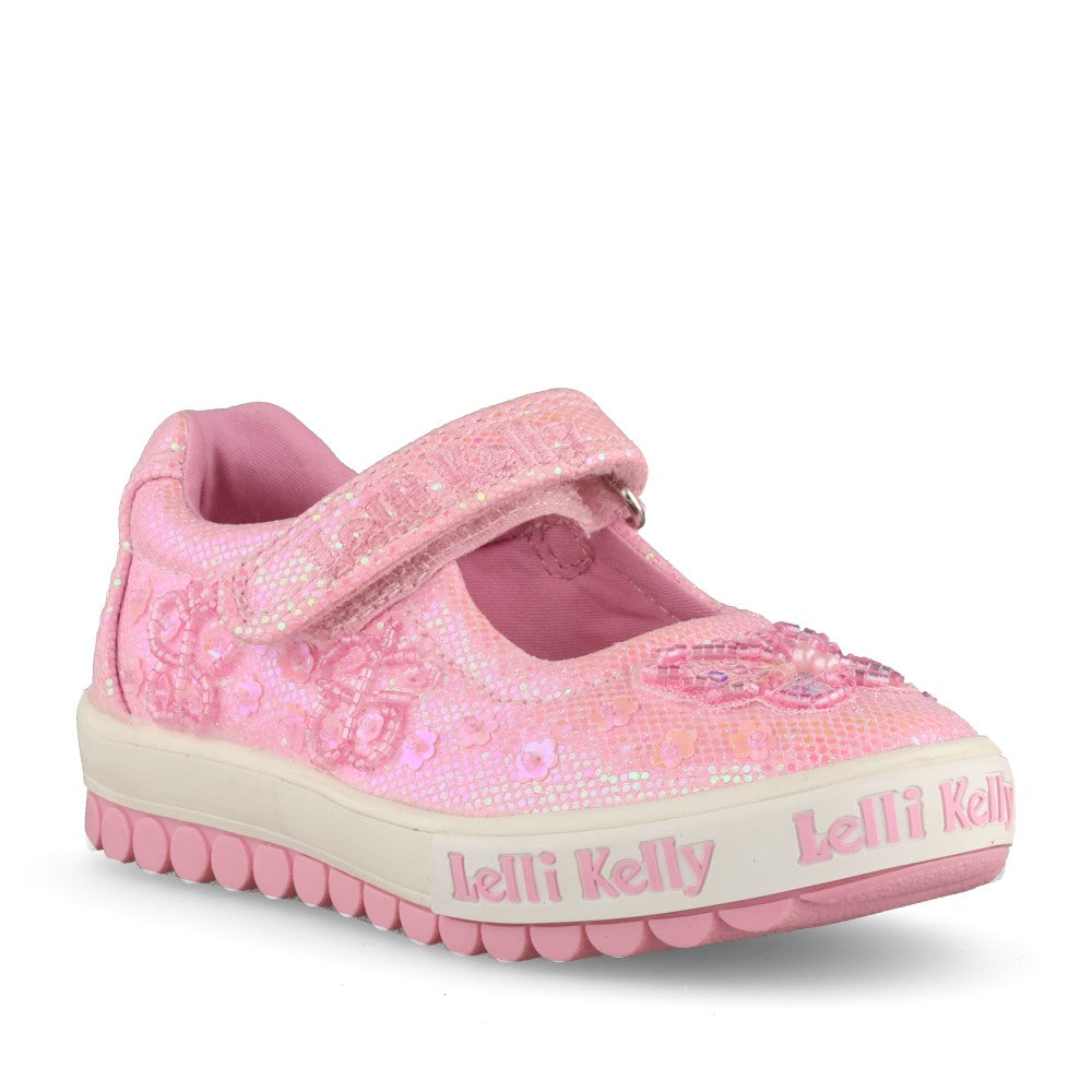 Girls Lk5420 Emerald Dolly Shoe In Rose