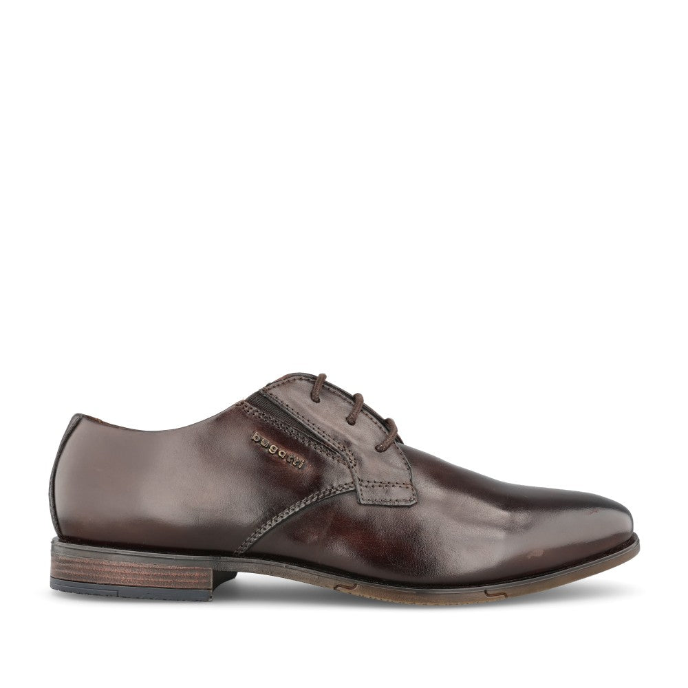 Mens Afy02 Gapo Laced Shoe In Dark Brown