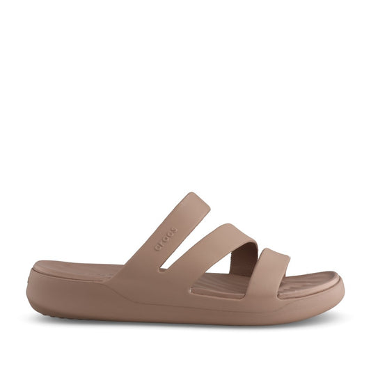 Ladies 209587 Getaway Strappy Sandal In Truffle