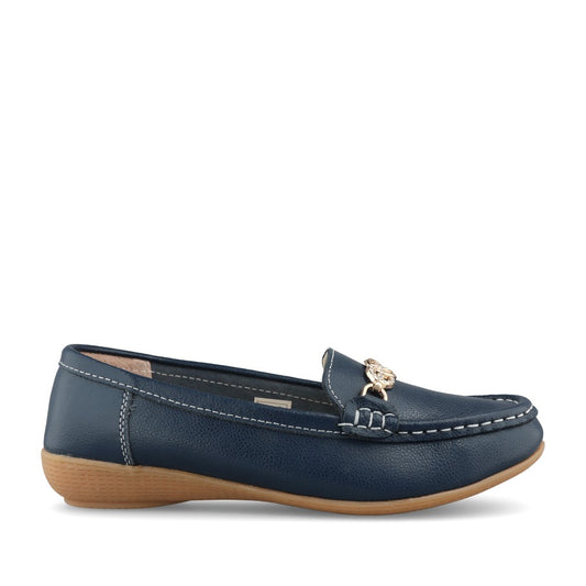 Ladies Kasbah Slip-on Shoe In Royal Blue