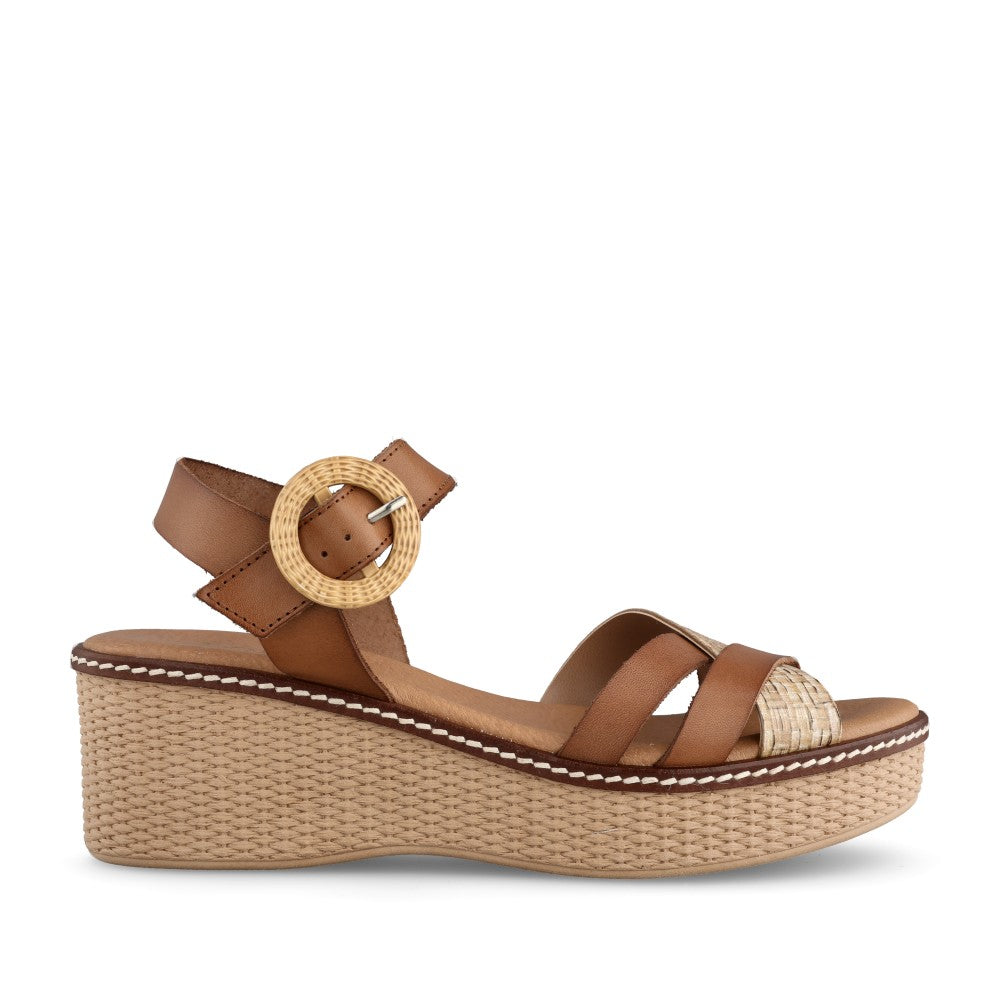 Ladies Amalia Ulp393 Sandal In Tan