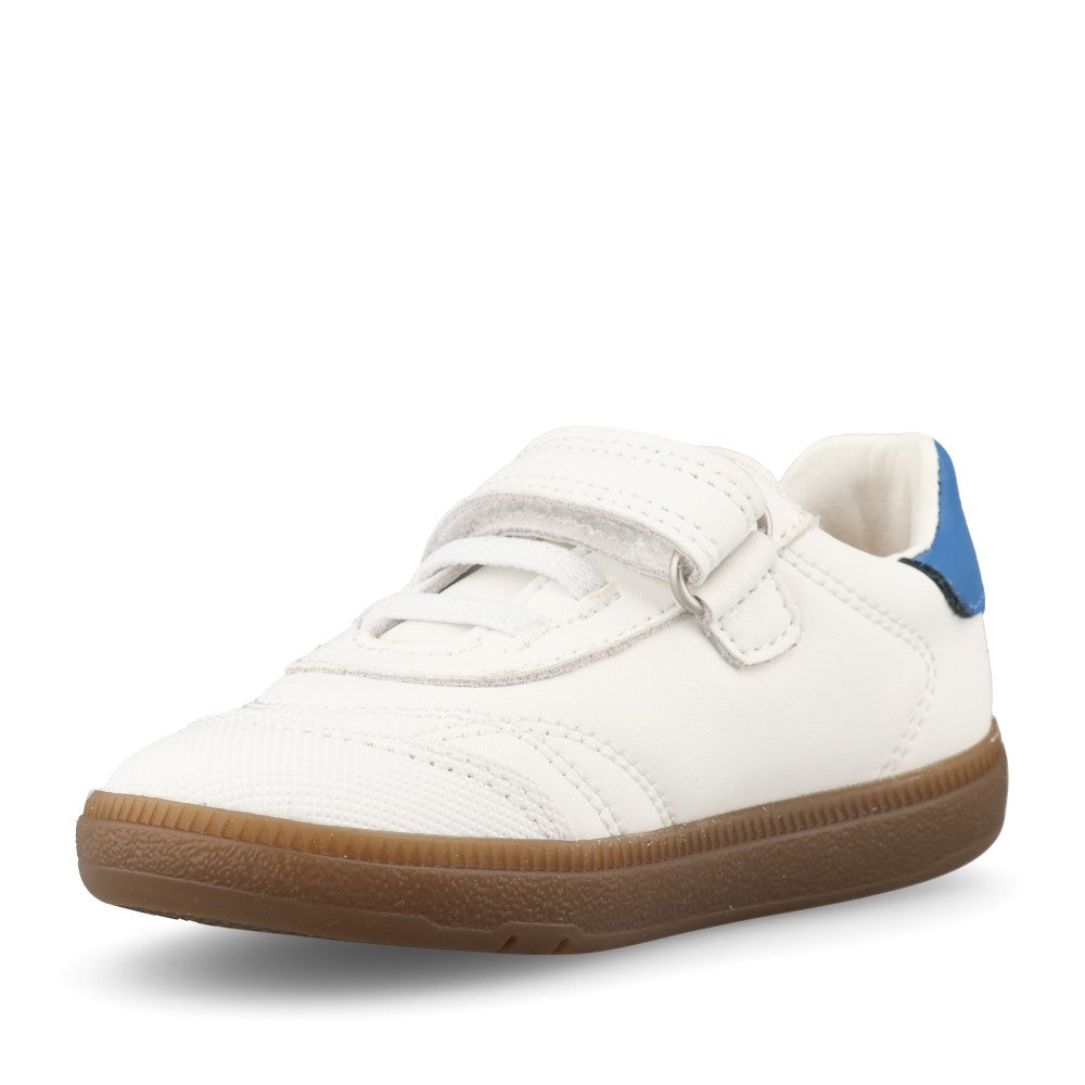 Boys 062304 Velcro Trainer In White