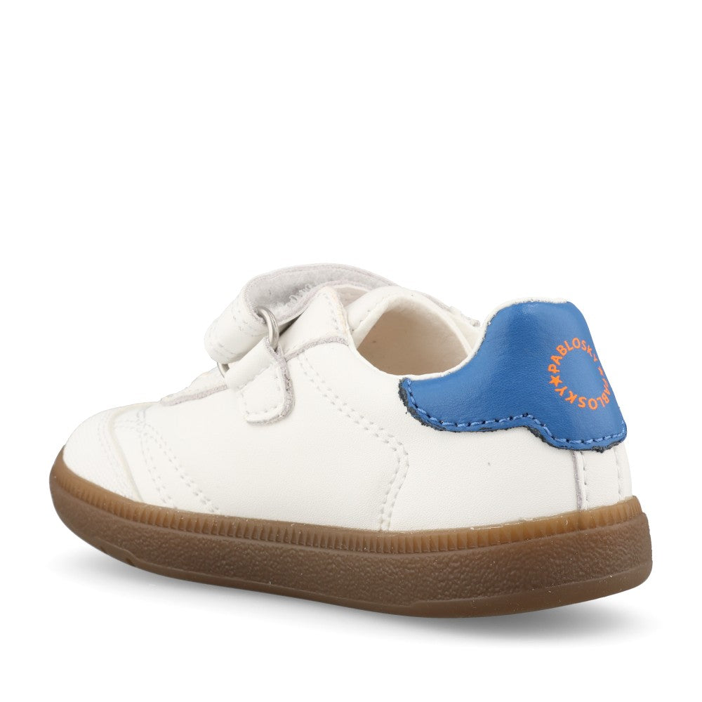 Boys 062304 Velcro Trainer In White