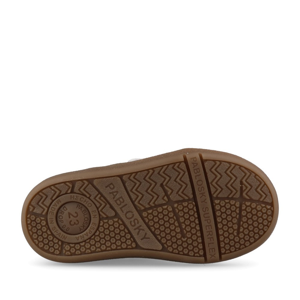 Boys 062304 Velcro Trainer In White