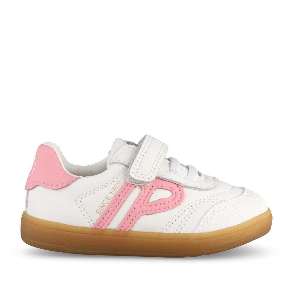 Girls 062307 Velcro Trainer In White