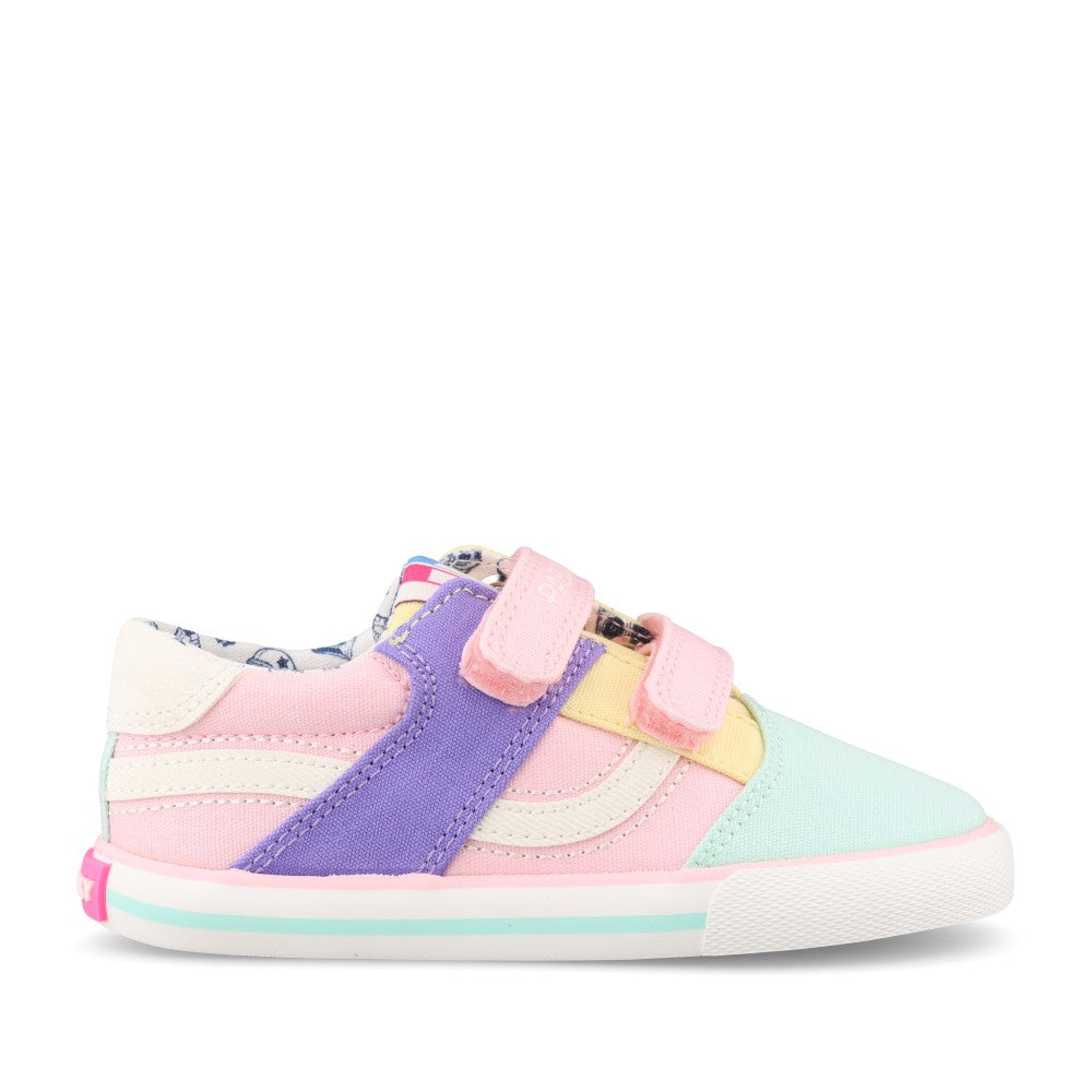 Girls 984670 Velcro Shoe In Multi-colour