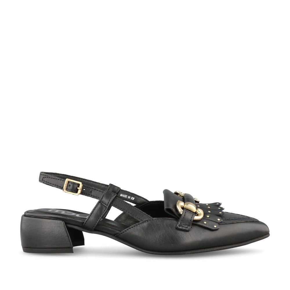 Ladies L72105 Sling Back Shoe In Black