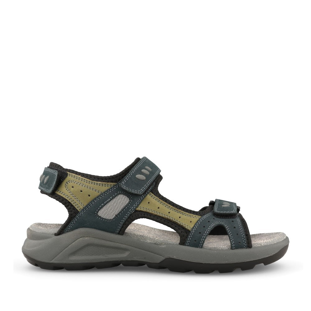 Mens 5940 Velcro Sandal In Navy