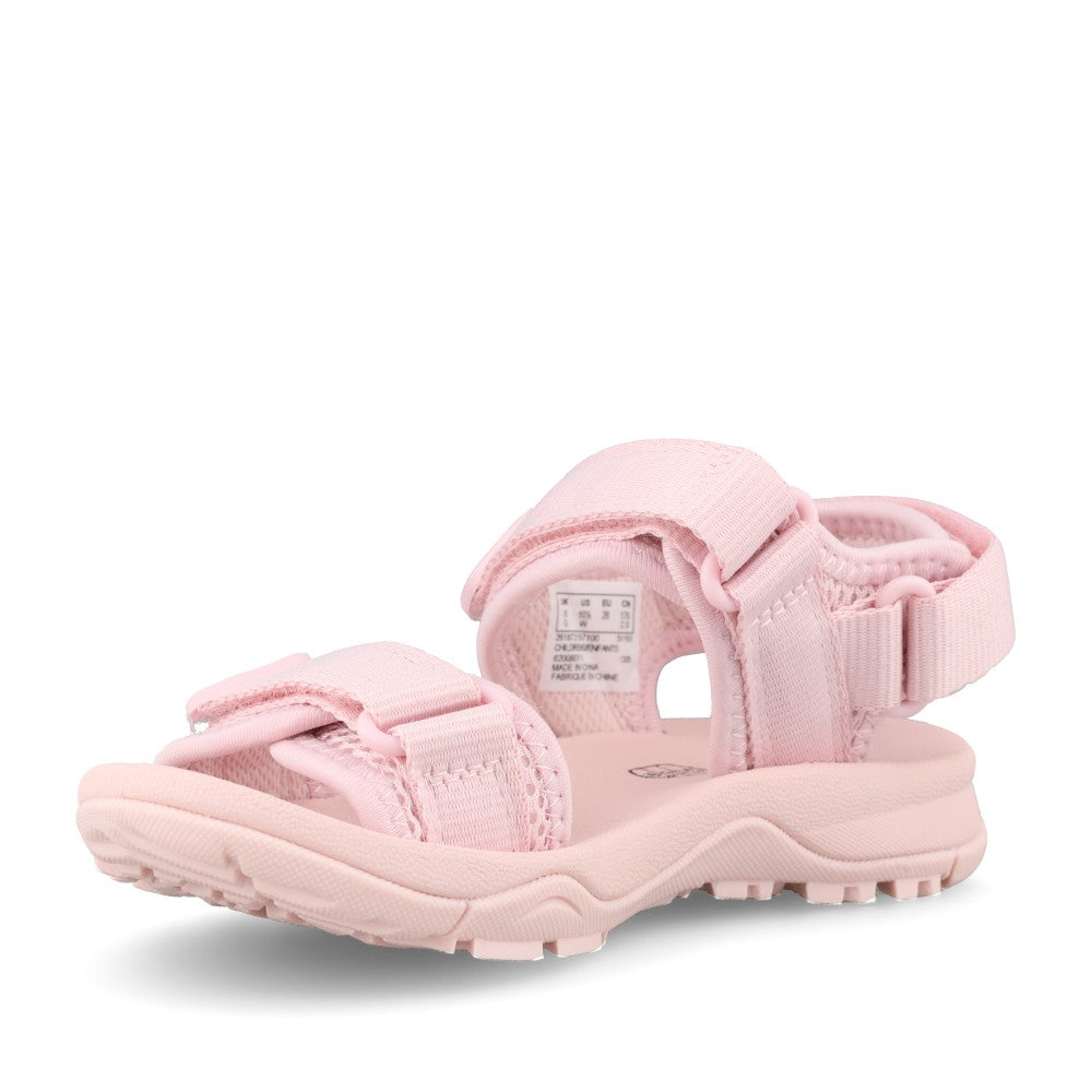 Girls Wharf Tide Pink Velcro Sandal In Kids G Fit