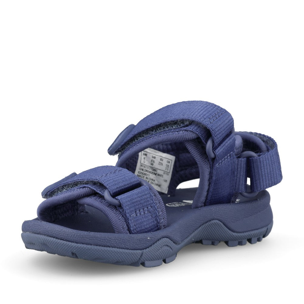 Boys Wharf Tide Blue Velcro Sandal In Kids G Fit