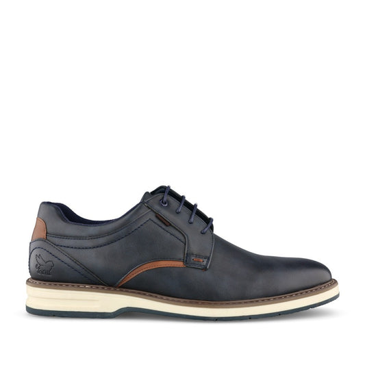 Mens Andorra Laced Shoe In Navy