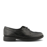 Girls J6649d Agata Laced Shoe In Blk Leather