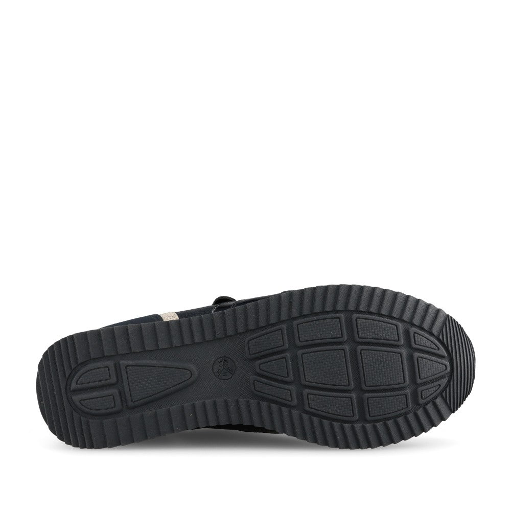 Ladies 8-23774 Laced Trainer In Navy