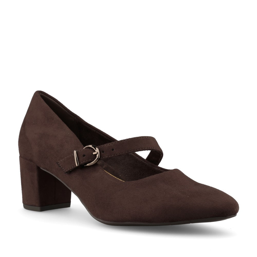 Ladies 8-24461 Mary Jane In Mocha