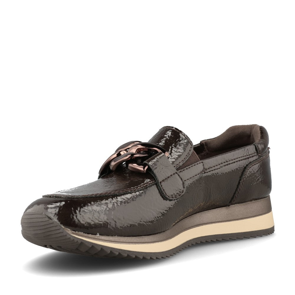 Jana Ladies 8-24766 Slip On Shoe In Mocha