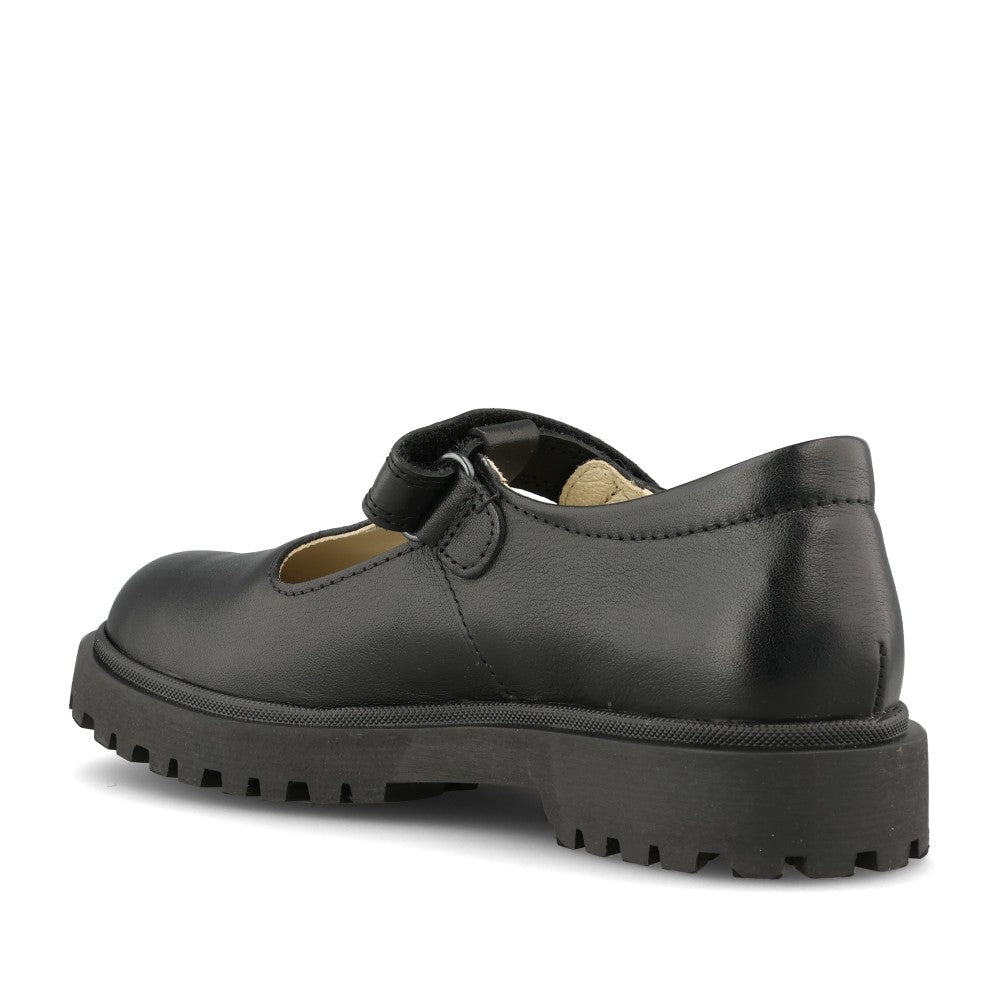 Froddo Girls G3140198 Girls T-Bar in Black Leather