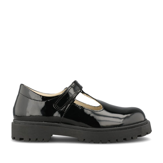 Froddo Girls G3140198-1 Lea Girls T-Bar in Black Patent