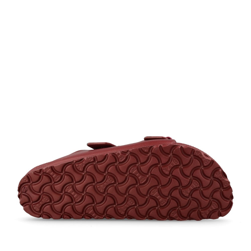 Birkenstock Ladies 1032862 Arizona Eva Double Strap Mule In Burgandy