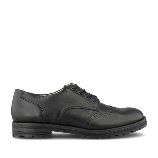 Girls Charlie G4130080 Leather Brogue In Blk Leather