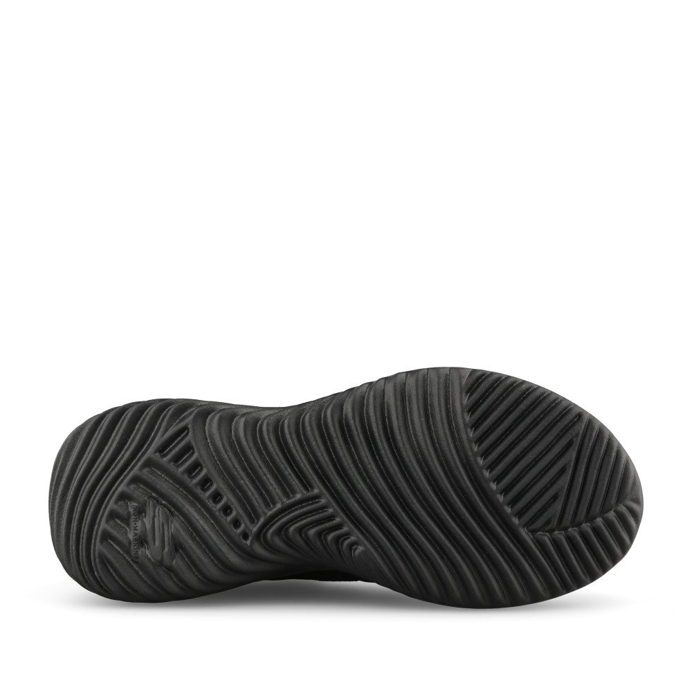 Skechers Boys 403745L Bounder Karonic Laced Trainer in Black