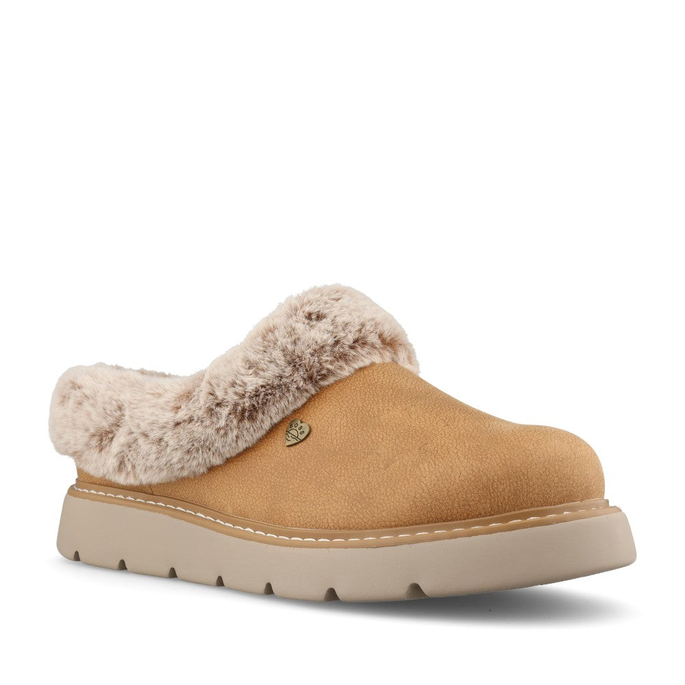 Skechers Ladies 114762 Bobs Keepsakes Lite Slipper In Chestnut Brown