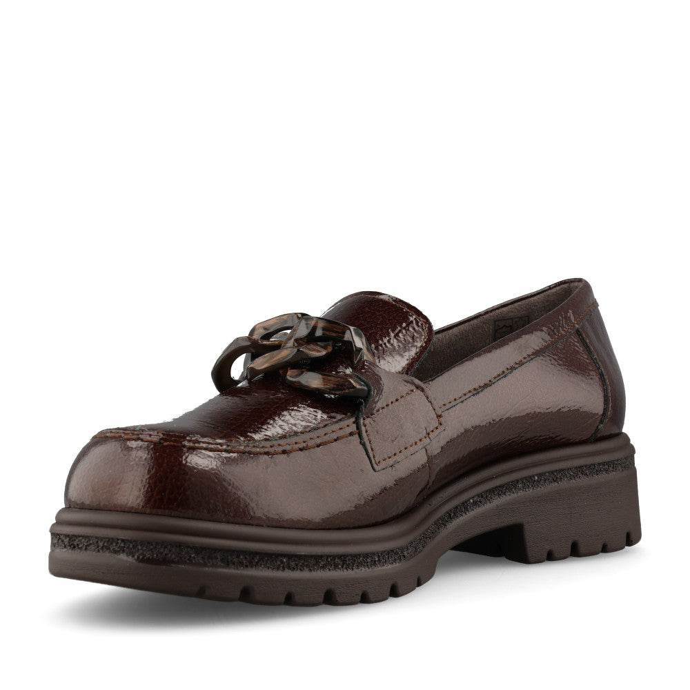 Pitillos Ladies 11576 Shoe In Dark Brown