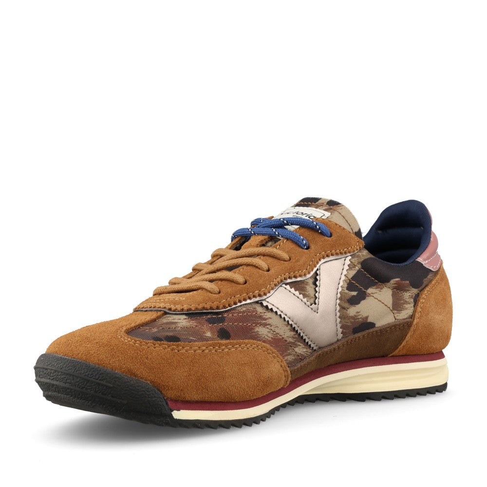 Victoria Ladies Saturno 1158116 Trainer In Tan Multi