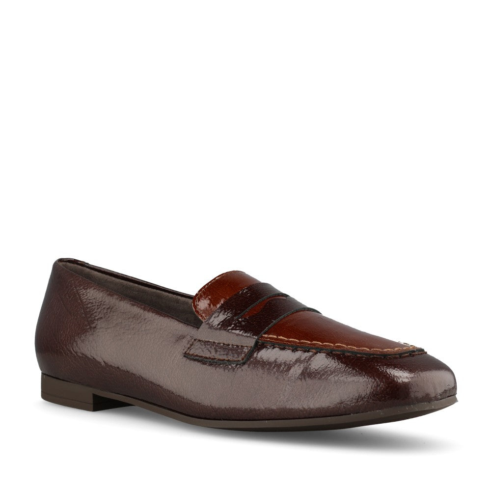 Pitillos Ladies 11663 Shoe In Brown Multi