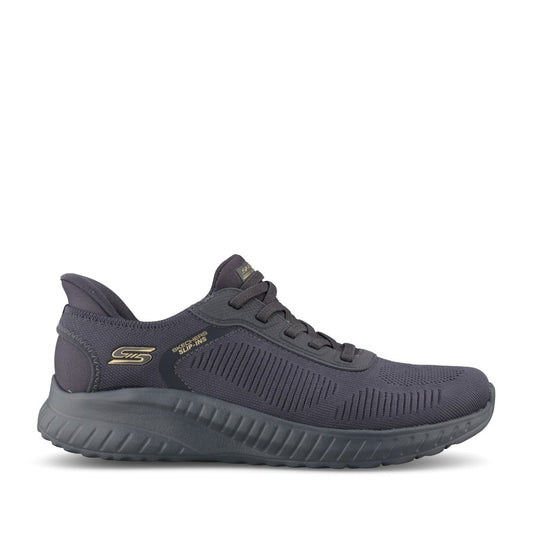 Skechers Ladies 117497 Bobs Sport Squad Chaos Trainer In Navy