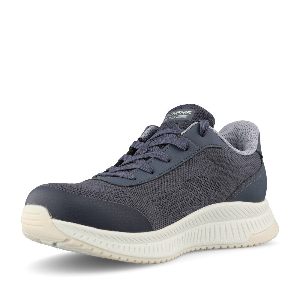 Skechers Ladies 117744 Bobs Squad 4 Essential Look Trainer In Dark Navy
