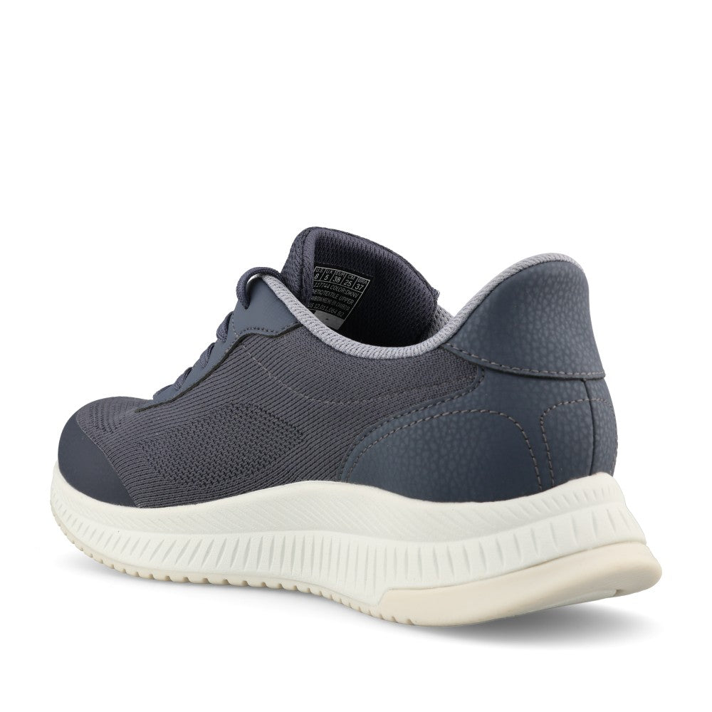 Skechers Ladies 117744 Bobs Squad 4 Essential Look Trainer In Dark Navy