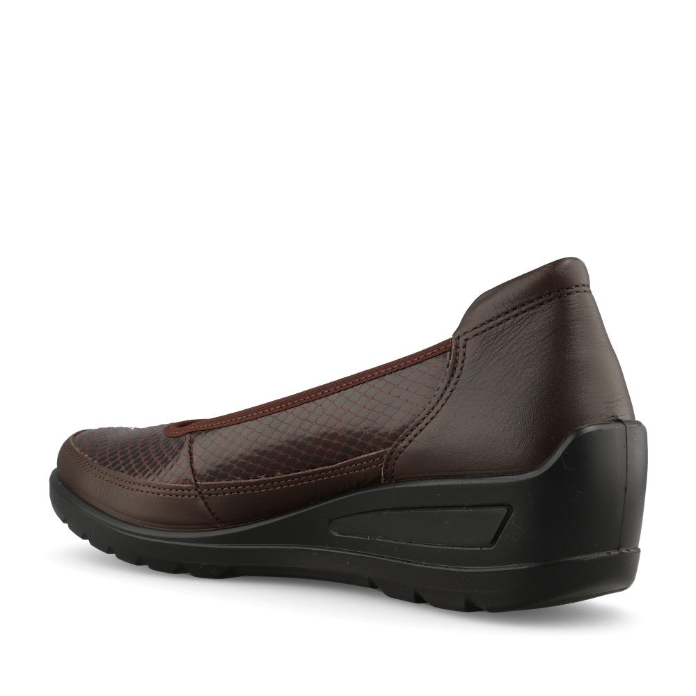 ARA Ladies Zurich 12-50664 Shoe In Dark Brown