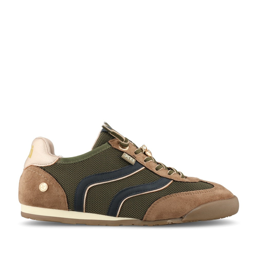 XTI Ladies 146156 Trainer In Khaki
