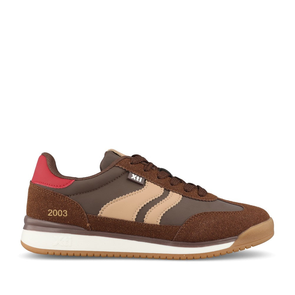 XTI Ladies 146398 Trainer In Brown