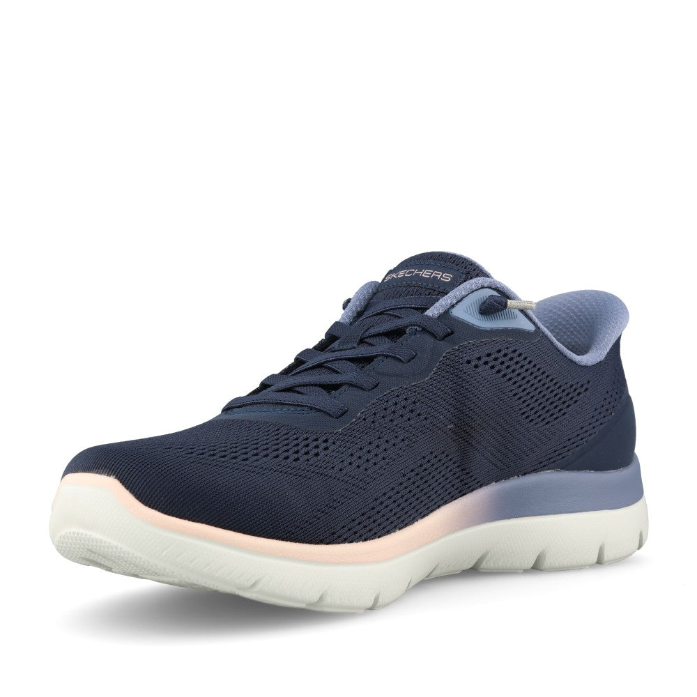 Skechers Ladies 150341 Summits Sweet Skies Trainer In Navy