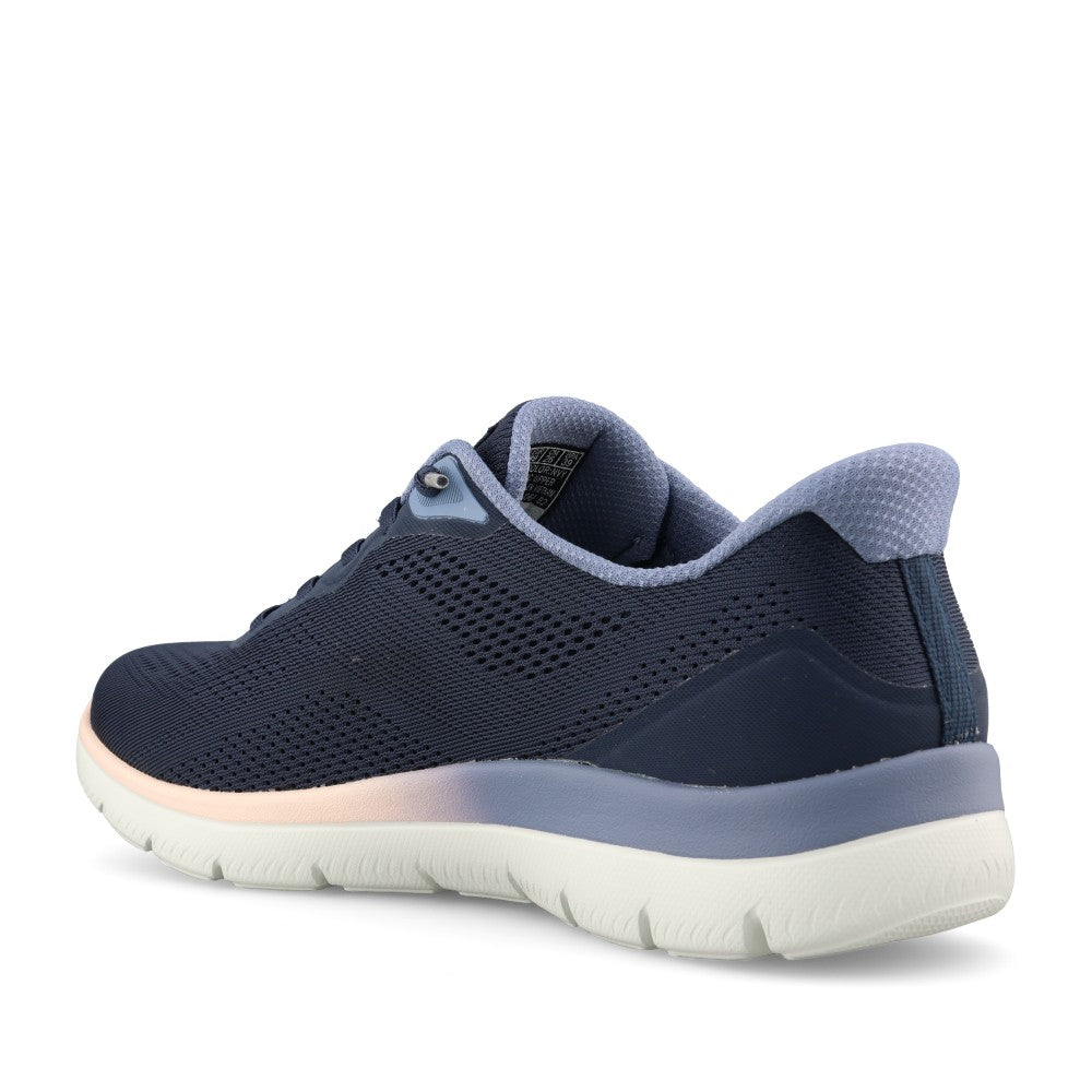 Skechers Ladies 150341 Summits Sweet Skies Trainer In Navy
