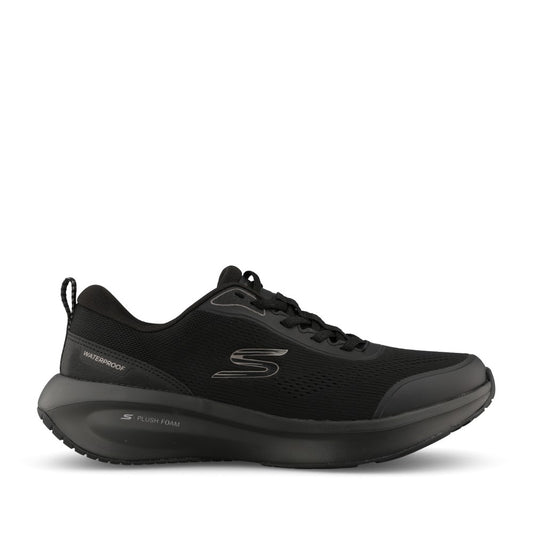Skechers Ladies 150574 Skechers Plush Foam Morning Dew Trainer In Black